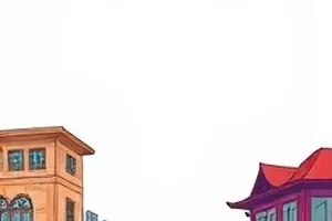 河岸酒馆日记封面：河岸酒馆与灯笼