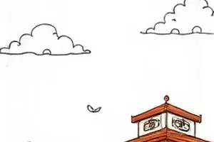 像素农场主封面：像素风格农田与拖拉机